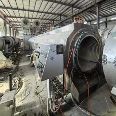 Second-hand /used PE Pipe Extrusion Production Line Second-hand /used PE Pipe Extrusion Production Line