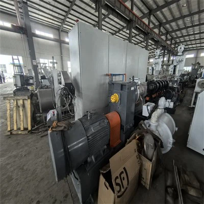 Used Plastic Pe Pipe Extruder ABC Machine