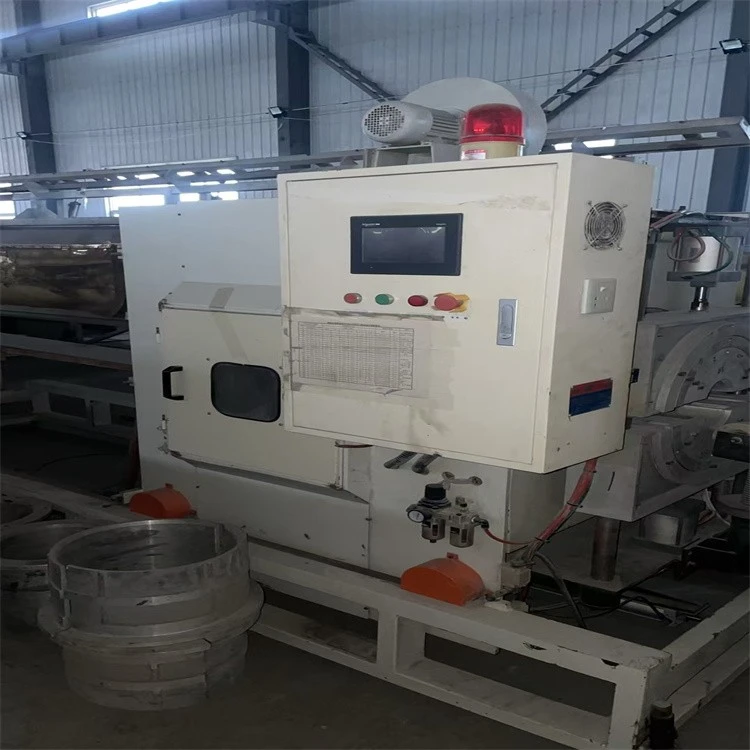 Used Pvc Extruder Pipe Machine Line