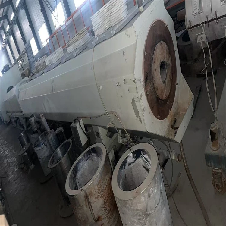 Used Pvc Extruder Pipe Machine Line