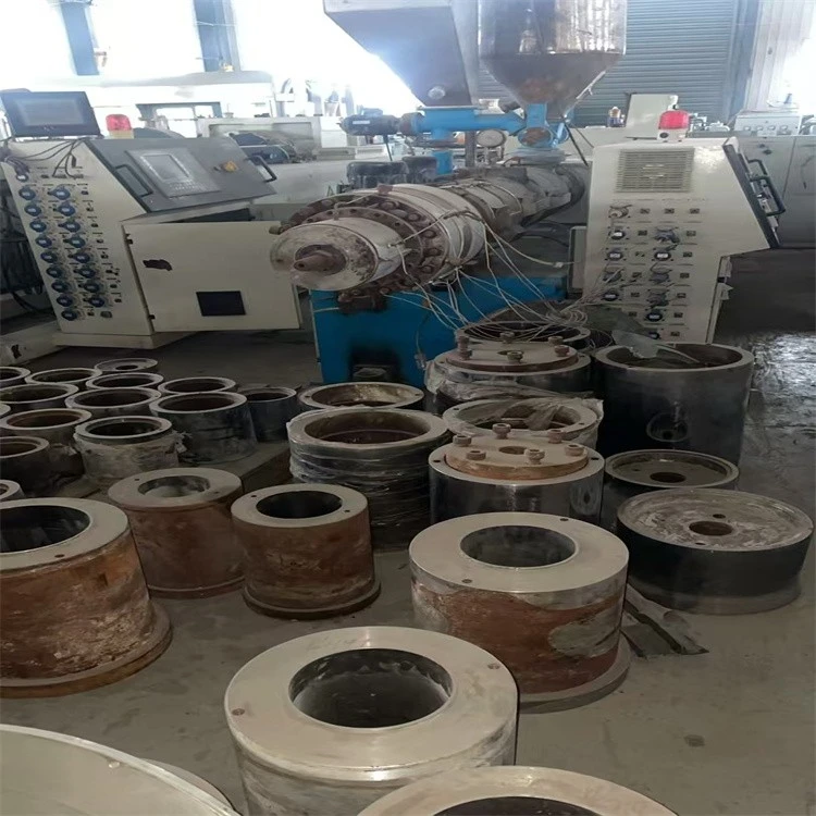 Used Pvc Extruder Pipe Machine Line