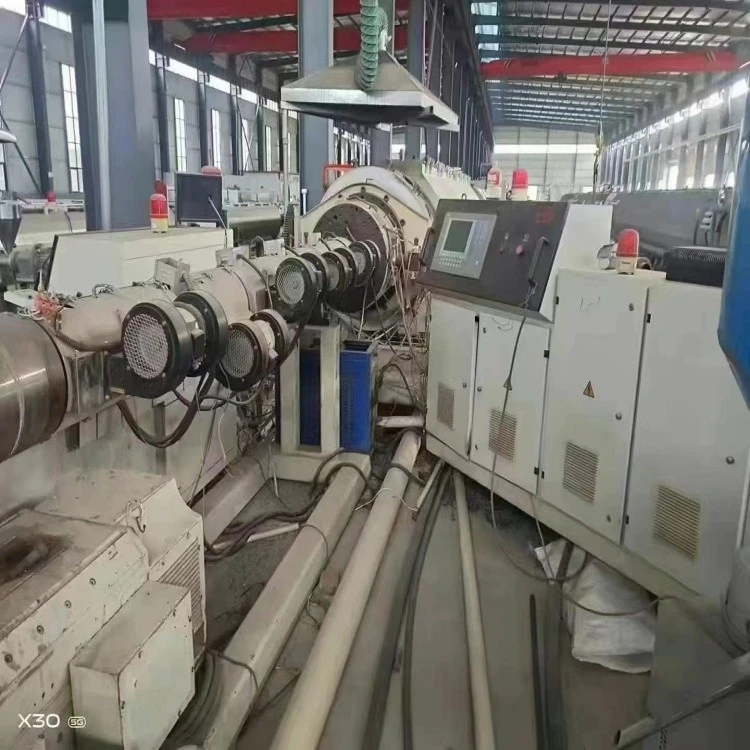 Used Three-layer PE Water Supply Pipe Production Line Used Three-layer PE Water Supply Pipe Production Line